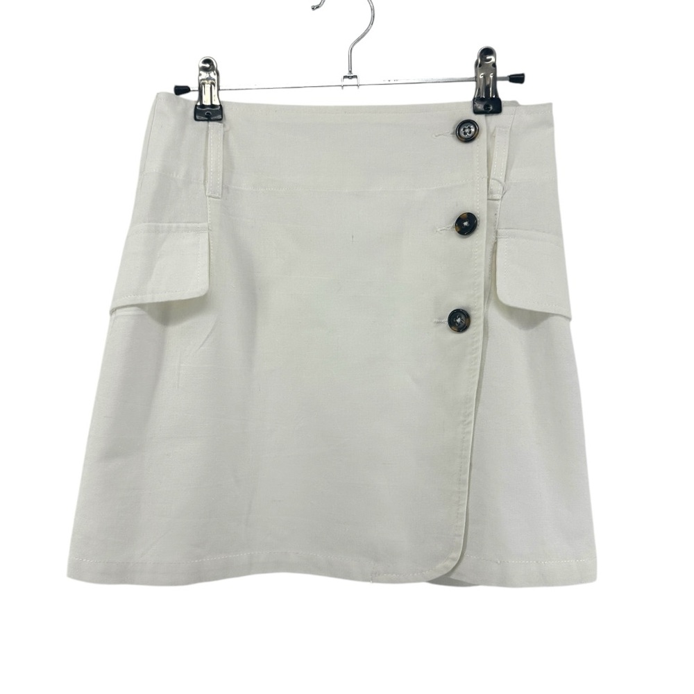 NWT A Loves A Cotton and Linen Mini Skirt